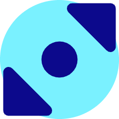 Tailless Triangle Arrow Diagonal Scroll 1 Icon from Core Pop Set