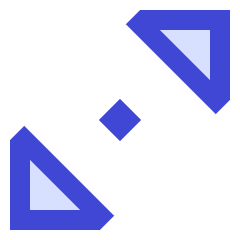 Tailless Triangle Arrow Diagonal Scroll 1 Icon from Sharp Duo Set