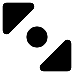 Tailless Triangle Arrow Diagonal Scroll 2 Icon from Core Solid Set