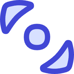 Tailless Triangle Arrow Diagonal Scroll 2 Icon from Flex Duo Set