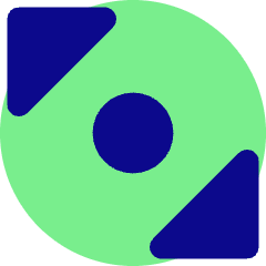 Tailless Triangle Arrow Diagonal Scroll 2 Icon from Core Pop Set