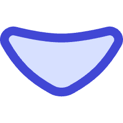 Tailless Triangle Arrow Down 1 Icon from Flex Duo Set