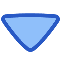Tailless Triangle Arrow Down 1 Icon from Plump Duo Set