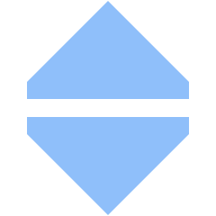 Tailless Triangle Arrow Expand Vertical Icon from Sharp Flat Set