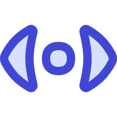 Tailless Triangle Arrow Horizontal Scroll Icon from Flex Duo Set