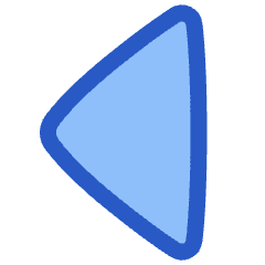 Tailless Triangle Arrow Left 1 Icon from Plump Duo Set