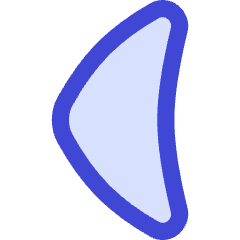 Tailless Triangle Arrow Left 1 Icon from Flex Duo Set
