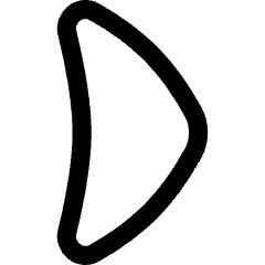 Tailless Triangle Arrow Right 1 Icon from Flex Line Set