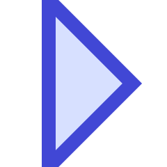Tailless Triangle Arrow Right 1 Icon from Sharp Duo Set