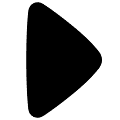Tailless Triangle Arrow Right 1 Icon from Plump Solid Set
