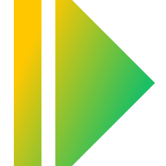 Tailless Triangle Arrow Right 2 Icon from Sharp Gradient Set