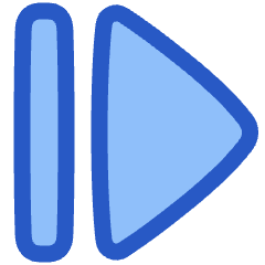 Tailless Triangle Arrow Right 2 Icon from Plump Duo Set