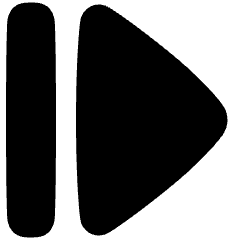 Tailless Triangle Arrow Right 2 Icon from Plump Solid Set