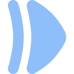 Tailless Triangle Arrow Right 2 Icon from Flex Flat Set