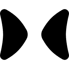 Tailless Triangle Arrow Shrink Horizontal 1 Icon from Flex Solid Set