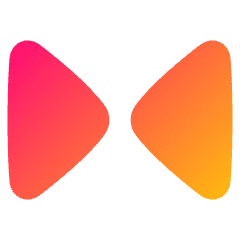 Tailless Triangle Arrow Shrink Horizontal 1 Icon from Plump Gradient Set