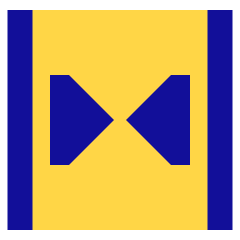 Tailless Triangle Arrow Shrink Horizontal 2 Icon from Sharp Pop Set