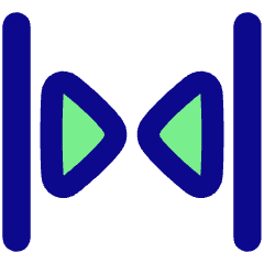 Tailless Triangle Arrow Shrink Horizontal 2 Icon from Plump Pop Set