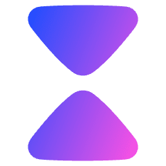 Tailless Triangle Arrow Shrink Vertical Icon from Plump Gradient Set