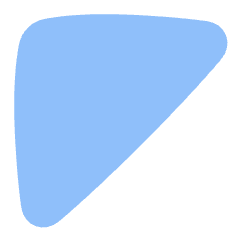 Tailless Triangle Arrow Top Left Icon from Plump Flat Set