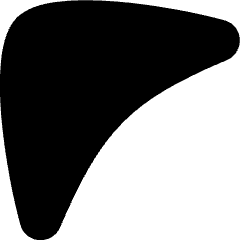 Tailless Triangle Arrow Top Left Icon from Flex Solid Set