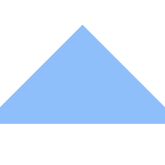 Tailless Triangle Arrow Up 1 Icon from Sharp Flat Set