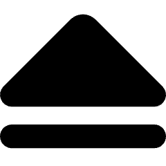 Tailless Triangle Arrow Up 2 Icon from Core Solid Set