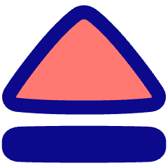 Tailless Triangle Arrow Up 2 Icon from Plump Pop Set