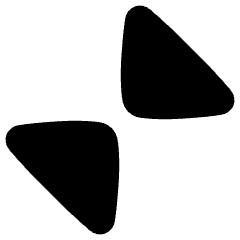 Triangle Arrows Chevrons Collapse Content Icon from Plump Solid Set