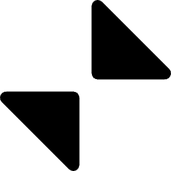 Triangle Arrows Chevrons Collapse Content Icon from Core Solid Set