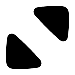 Triangle Arrows Chevrons Expand Content Icon from Plump Solid Set