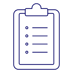 Clipboard List Illustration from UX Line Set