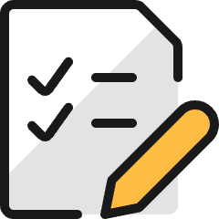 List Edit Icon from Ultimate Colors Set