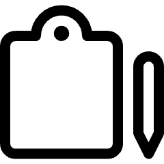 List Edit Icon from Ultimate Regular Set