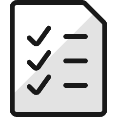 List To Do Icon from Ultimate Colors Set