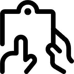 Task Finger Show Icon from Ultimate Regular Set