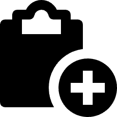 Task List Add Icon from Nova Solid Set