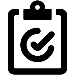 Task List Check Icon from Ultimate Bold Set