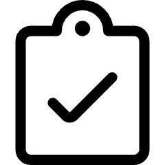 Task List Check Icon from Ultimate Regular Set