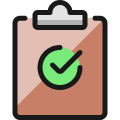 Task List Check Icon from Ultimate Colors Set