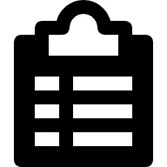 Task List Detail Icon from Nova Solid Set