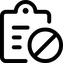 Task List Disable Icon from Ultimate Regular Set