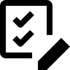 Task List Edit 1 Icon from Nova Line Set