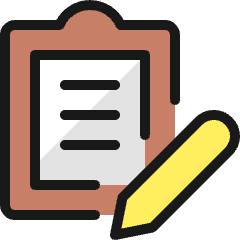 Task List Edit 1 Icon from Ultimate Colors Set