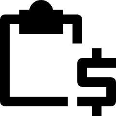 Task List Money Fund Icon from Nova Line Set