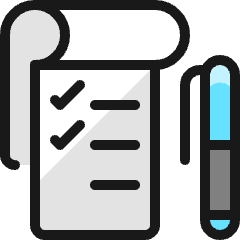 Task List Pen Icon from Ultimate Colors Set