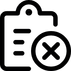 Task List Remove Icon from Ultimate Regular Set