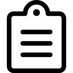 Task List Text 1 Icon from Ultimate Regular Set