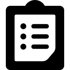 Task List To Do Icon from Ultimate Bold Set