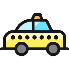 Taxi 1 Icon from Ultimate Colors Set
